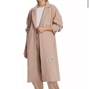 Cinq A Sept Gravis Embellished Coat